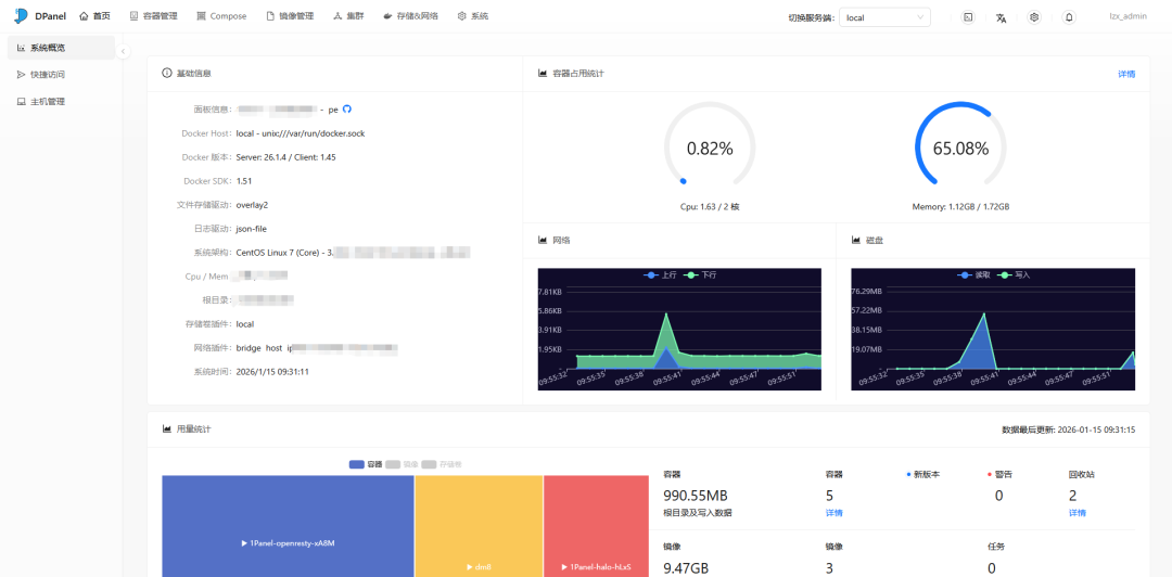 Dpanel安装详细指南(Docker管理界面）